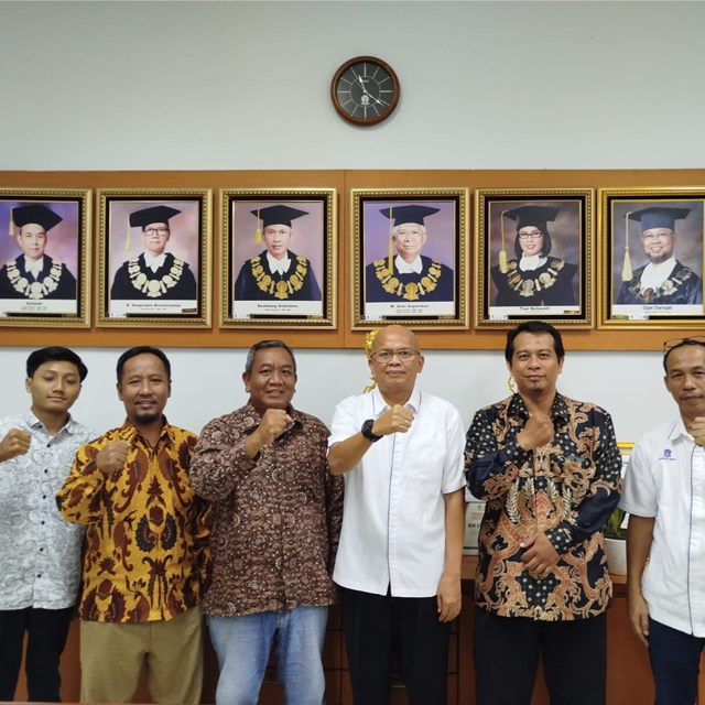 Kunjungan Yayasan pelita Ilmu sejahtera (Piltera) Ke Universitas Terbuka (UT) Serang